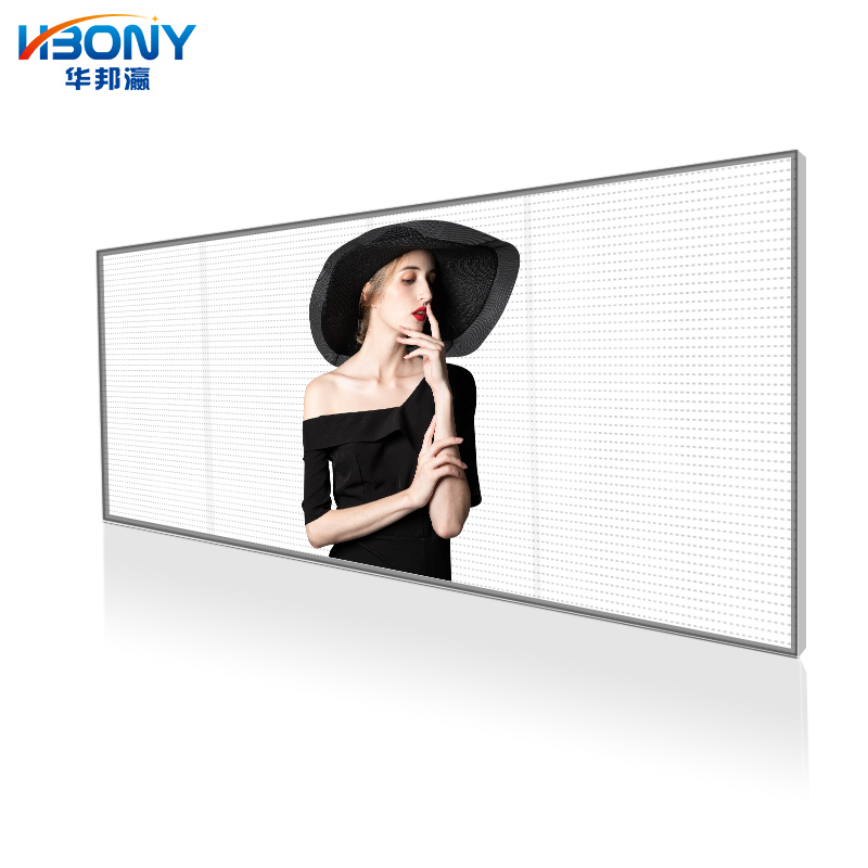 時(shí)尚潮流“新寵”！看LED透明屏如何風(fēng)靡市場(chǎng)！