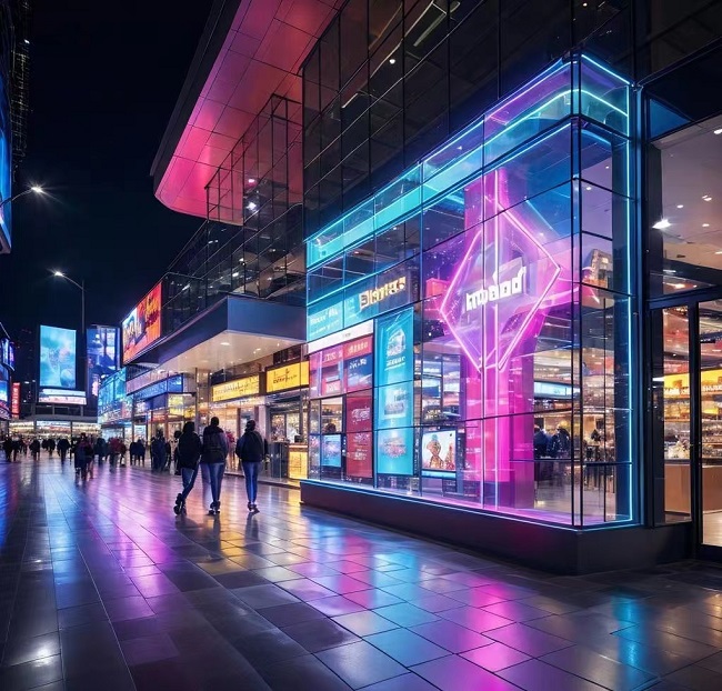 華邦瀛顯示技術(shù)LED透明屏 華邦瀛顯示技術(shù)LED透明屏